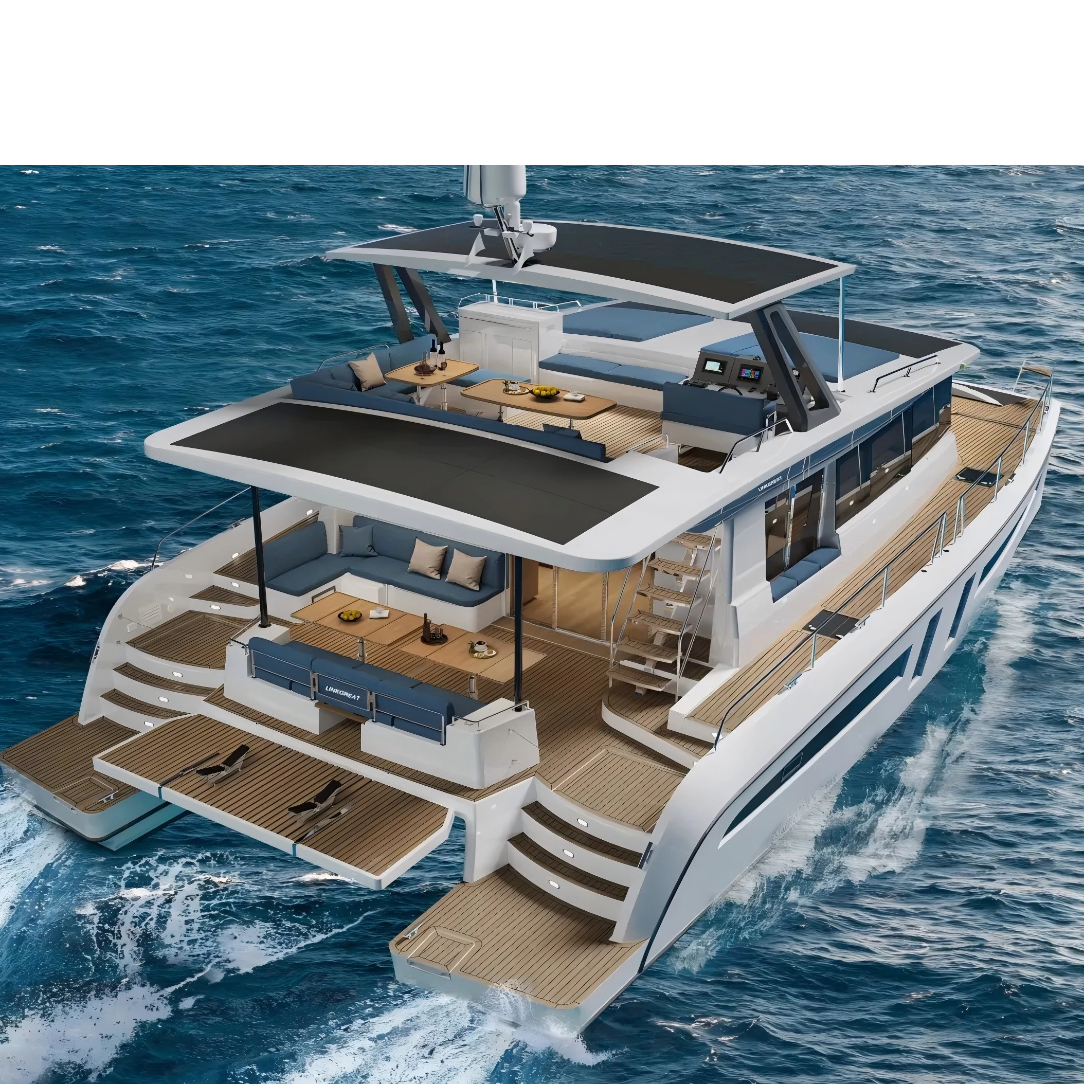 55ft Power Catamaran Standard Configuration
