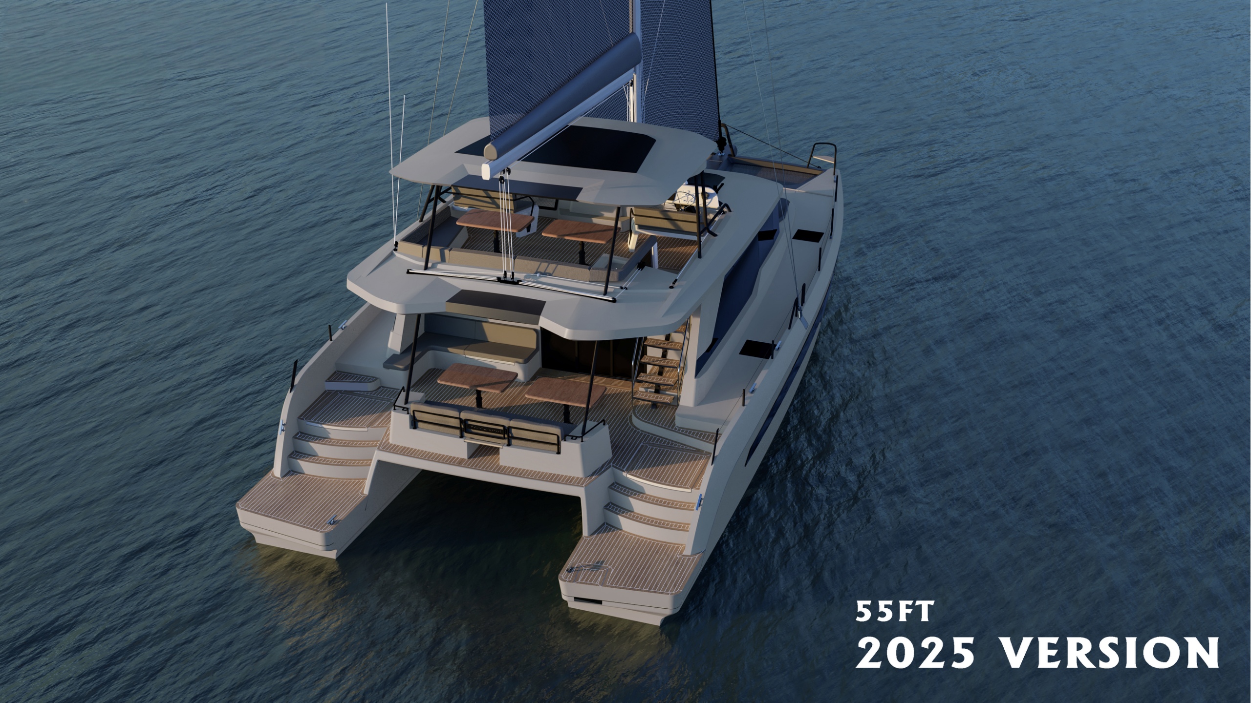 55ft Sailing Catamaran Yacht