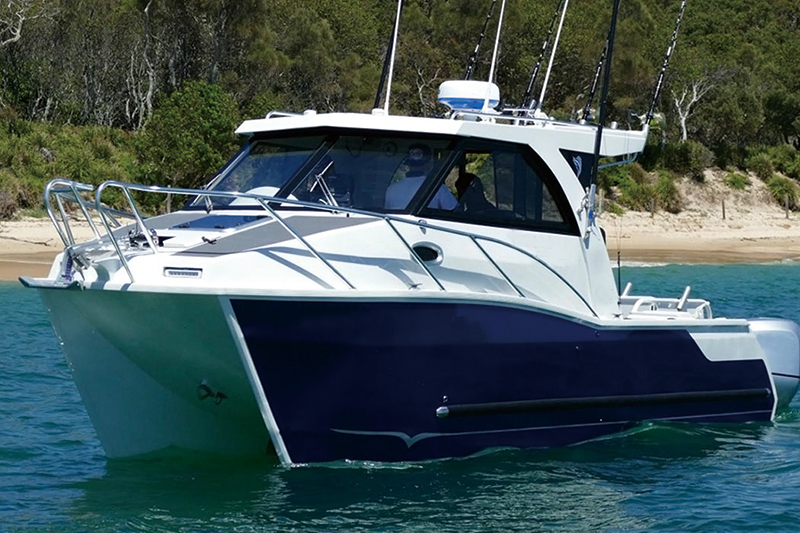 catamaran fishing boat