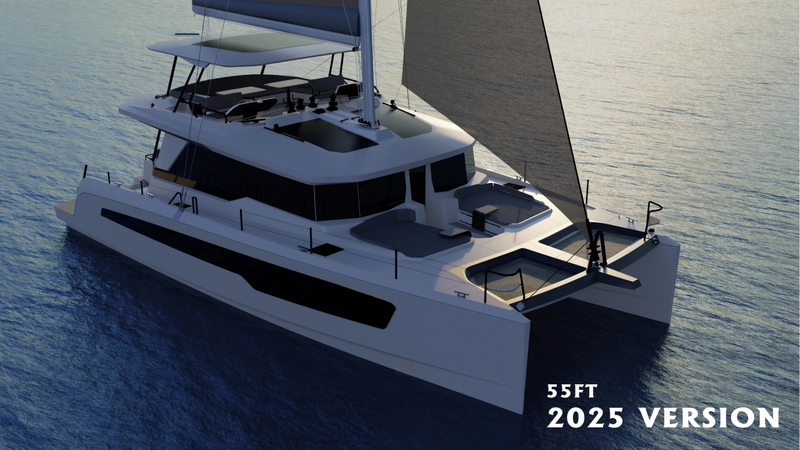 55ft Sailing Catamaran Yacht