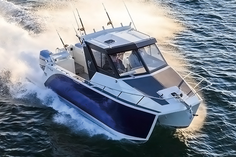 catamaran fishing boat